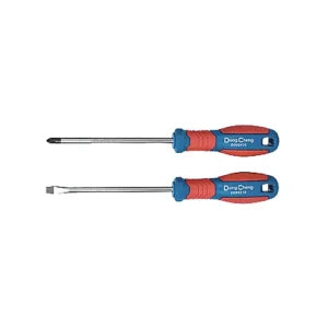 Order DongCheng HD091250 2 PCS Screwdriver Set at Pioneer Power Tools. Includes SL6 x 125mm & PH2 x 125mm CR-V magnetic screwdrivers with soft grips. Buy online!