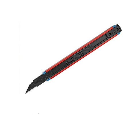 DongCheng HD110309 9mm Slimline Precision Snap-Off Utility Knife with Aluminum + ABS Handle & SK5 Blade