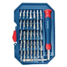 DongCheng HD092503 37-Piece Professional CR-V Micro Precision Screwdriver Bit Set with Extension & Handle