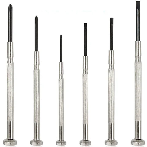 DongCheng HD091410 6-Piece Compact CR-V Precision Jeweler & Electronics Screwdriver Set
