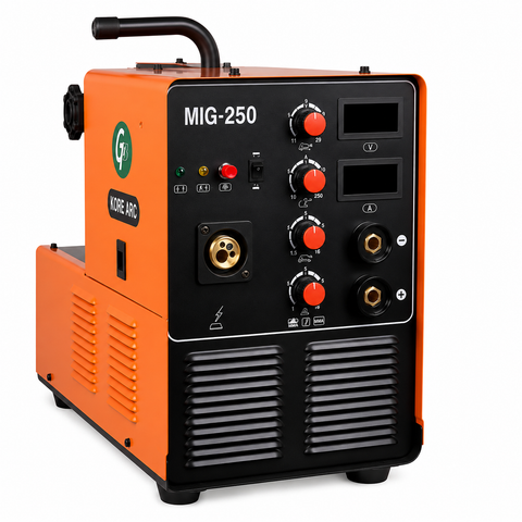 GB KORE ARC MIG 250 IGBT 3 Phase Welding Machine (Industrial Heavy Duty MIG Welder)