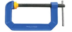 Metro G-Clamp heavy duty C-clamp — available in 2" to 8" sizes. Ideal for welding, woodworking & fabrication