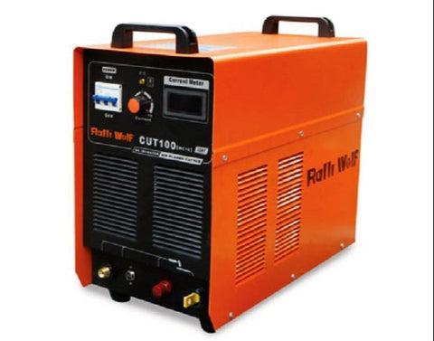 Ralli Wolf RC10 CUT100 IGBT air plasma cutting machine. 100A, pilot arc, CNC interface, 400 amp MMA welding facility. Ideal for fabrication.