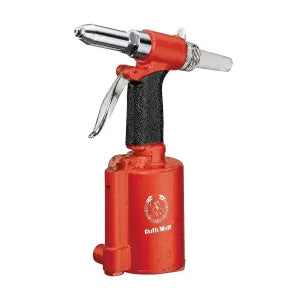 Ralli Wolf HRRV105L air hydraulic riveter — 3/16", blind rivets 2.4-4.8mm, 2680 lbs traction. Ideal for sheet metal work