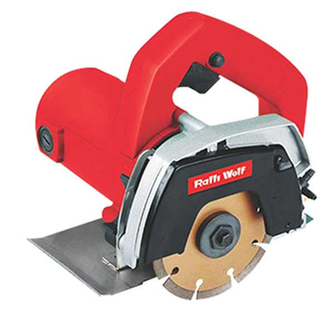 Ralli Wolf RC4HD 110mm 1200W marble cutter with 11000 RPM and 34mm cutting depth for marble and granite cutting applications