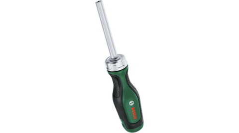 Bosch Bit Ratchet Screwdriver + 12 Bits