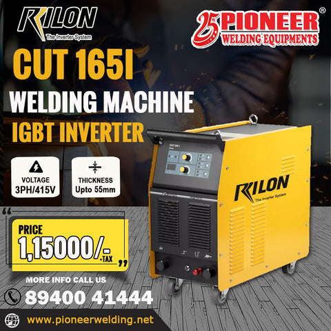 Rilon CUT 165I IGBT Inverter Plasma Cutting Machine – Heavy Industrial Grade (160A)