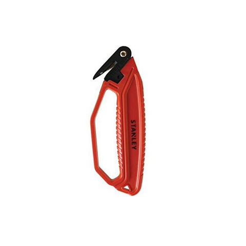 Stanley STHT10244 7 inch safety wrap cutter with recessed replaceable blade for warehouse packaging shipping and logistics