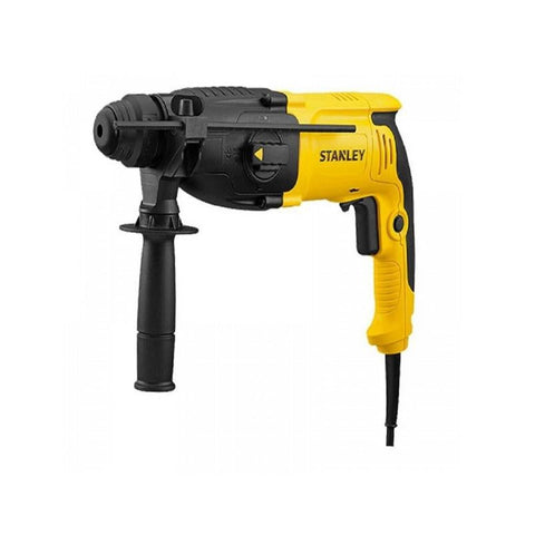 Stanley SHR263K 26mm 800W 3-mode SDS-Plus hammer drill with 3.4J impact energy for concrete and masonry