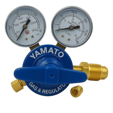Yamato Single-Stage Dual-Gauge Argon Regulator