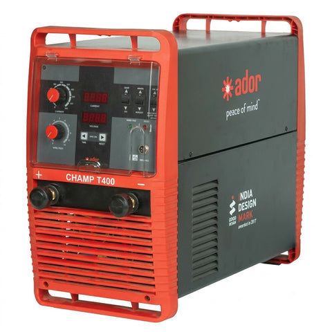 ADOR CHAMP T 400 – 400 Amp 3 Phase Welding Rectifier Machine (MMA / DC TIG)