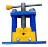 Metro Pipe Vice heavy duty — hardened jaws, 24mm spindle, 1/2" to 4" capacity. For plumbing & pipefitting
