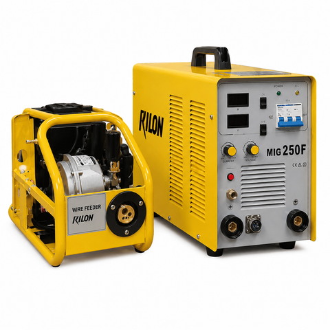 Rilon MIG 250F (3 Phase) IGBT MIG Welding Machine 250A with Integrated Wire Feeder