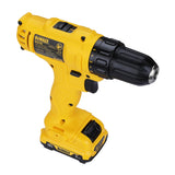 DEWALT DCD700D2 12V Cordless Drill Driver | 10mm Chuck | 2 × 2.0Ah Batteries | Compact Professional Drill