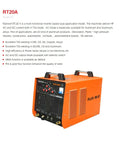 Ralli Wolf RT20A TIG 200 AC/DC Inverter Welding Machine with MMA Function (Single Phase)