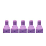 Weldcraft 2411 TIG Welding Ceramic Nozzle 6.0mm × 40mm – 10 Pcs