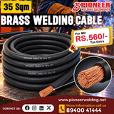 Pioneer 35 Sqmm Brass Welding Cable – Heavy Duty Welding Cable