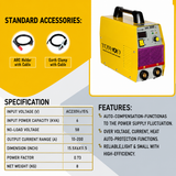 Toshon ARC 200 MOSFET 200A Single Phase Inverter ARC Welding Machine