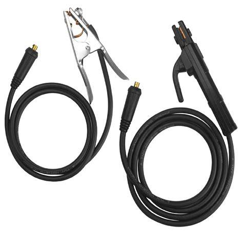 ARC Welding Earthing Clamp with Holder 35/50 – Copper Cable 2.5 Meter & Inverter Welding Connector 1.5 Meter