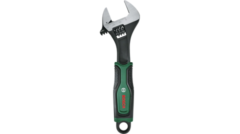 Bosch Adjustable Wrench 200 mm (8") | 1600A02Z9W | Chrome Vanadium Steel