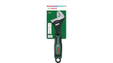 Bosch Adjustable Wrench 200 mm (8") | 1600A02Z9W | Chrome Vanadium Steel