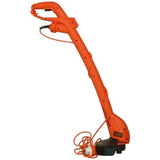 BLACK+DECKER GL360 350W 25CM Electric Grass Strimmer with Bump Feed, Secondary Handle, Lightweight Dual-Handed Design and Cable Management for Small Gardens