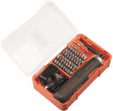 BLACK+DECKER BD40K27 3.6V Cordless Smart Screwdriver Kit with 27 Accessories for Home Repair, Furniture Assembly, Electronics, DIY and General Maintenance