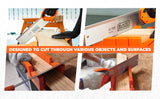 Black & Decker BDHT20346 Mitre Box with Saw | Precision Angle Cutting Hand Tool