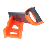 Black & Decker BDHT20346 Mitre Box with Saw | Precision Angle Cutting Hand Tool