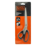 Black & Decker BDHT81569 Universal Scissor 254mm | Heavy Duty Multi-Purpose Cutting Tool