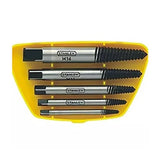 Stanley 94-171 5 Pcs Screw Extractor Set for Removing Stripped, Damaged and Broken Screws