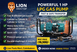 Portable Cylinder to Cylinder Gas Transfer Machine Pump with Accessories
