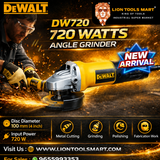 DeWALT DW720 720W Angle Grinder | 100mm (4 inch) Professional Power Tool