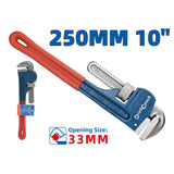 DongCheng HD071710 10-Inch / 250mm Heavy-Duty Cast Steel Pipe Wrench (Max Clamping Diameter 33mm)