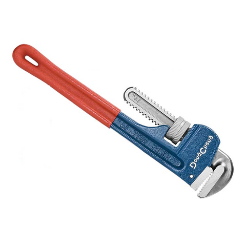 DongCheng HD071710 10-Inch / 250mm Heavy-Duty Cast Steel Pipe Wrench (Max Clamping Diameter 33mm)