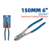 DongCheng HD116106 6" / 150mm High-Carbon 55# Steel Cable Cutter (25mm² Capacity)