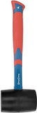 DongCheng HD101800 8 OZ / 285g Non-Sparking Non-Marring Rubber Hammer with Fiberglass Handle