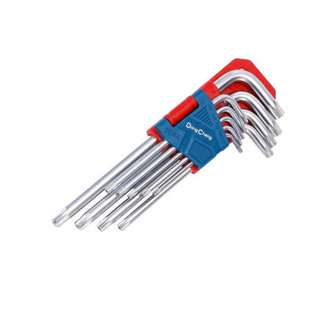 DongCheng 9 PCS Extra Long Hex Key Set (HD092602)