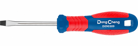 DongCheng HD090309 SL6 x 100mm Heavy-Duty Magnetic Chrome Vanadium (CR-V) Slotted Screwdriver