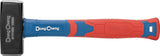 DongCheng HD101000 1000g Heavy-Duty Drop-Forged 45# Carbon Steel Stoning Hammer