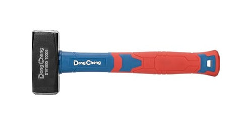 DongCheng HD101001 1250g Heavy-Duty Drop-Forged 45# Carbon Steel Stoning Hammer