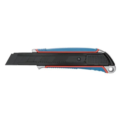 DongCheng HD110218 18mm Heavy-Duty Snap-Off Utility Knife with Aluminum + ABS + TPR Handle & SK5 Blade