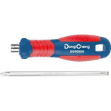 DongCheng HD090601 2-in-1 Interchangeable Double-Ended Screwdriver Set (SL5 x PH1 x 150mm, CR-V Steel)