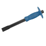 DongCheng HD102300 22 x 16 x 250mm Drop-Forged 45# Carbon Steel Cold Chisel with Protective Hand Guard