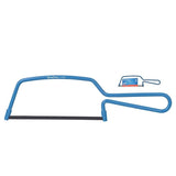 DongCheng HD112501 6" / 150mm Compact Mini Hacksaw Frame with 65Mn Blade (A3 Steel Body)