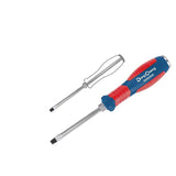 DongCheng HD090900 6 x 100mm Strike-Through Hex Shank Slotted Impact Screwdriver (CR-V Steel)