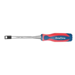 DongCheng HD102000 6mm (1/4") Chrome Vanadium (CR-V) Professional Wood Chisel with Striking End