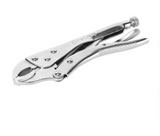 DongCheng HD071602 7-Inch Heavy-Duty Curved Jaw Locking Plier (Opening Size 41±3mm, Nickel Plated)