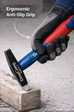 DongCheng HD100602 300g Professional Drop-Forged 45# Carbon Steel Machinist Hammer (German Type)