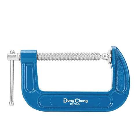 DongCheng HD071002 2-Inch / 50mm Heavy-Duty Malleable Cast Iron G-Clamp (T-Shaped Thread)